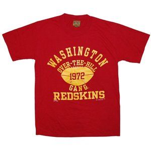 Vintage 1994 Nutmeg Washington Redskins Over-The-Hill-Gang 1972 T-Shirt Medium